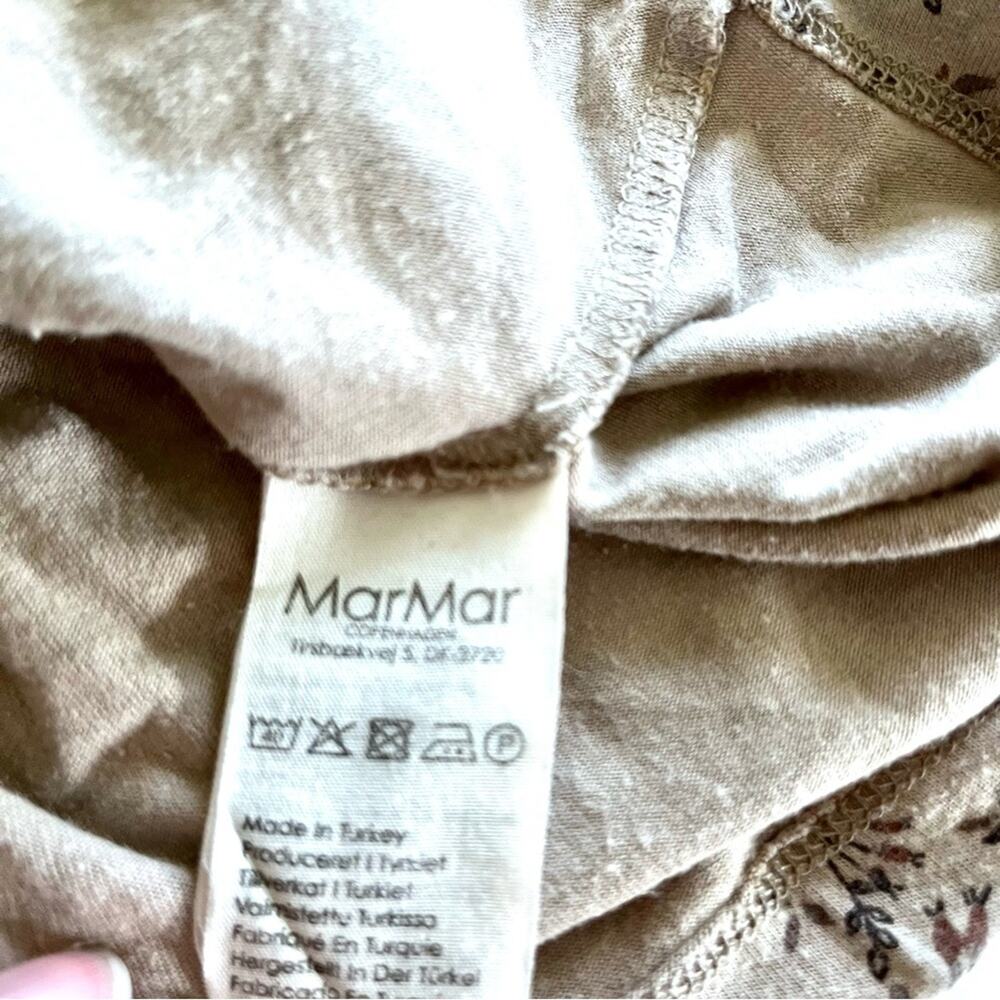 MarMar Copenhagen girls ruffle peplum floral print top blouse 12 months - Picture 6 of 6
